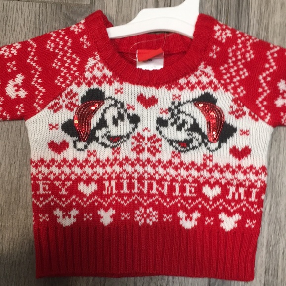 ❤️🎄🆕 NWT Baby Ugly Christmas sweater DISNEY - Picture 5 of 6